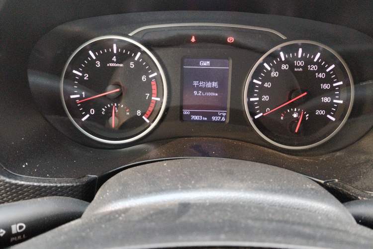 Used Great Wall Wingle 5 2023 "Ganfan" Version 1.5T Gasoline Two-Wheel-Drive Advanced Trim with Long Cargo Bed Odometer Close Up