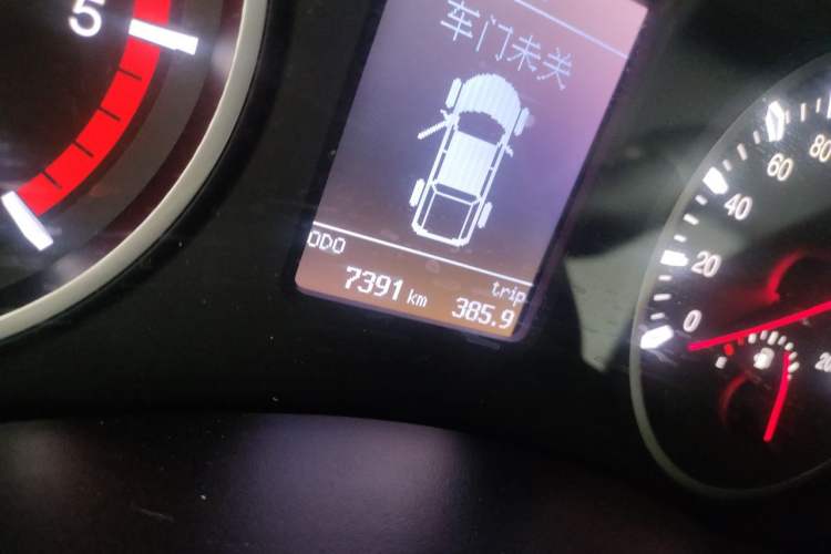 Used Great Wall Wingle 5 2023 2.0T Diesel Two-Wheel Drive Advanced Big Double Odometer Close Up