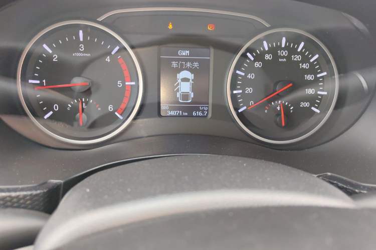 Used Great Wall Wingle 5 2023 2.0T Diesel 4x4 Advanced Big Double Odometer Close Up