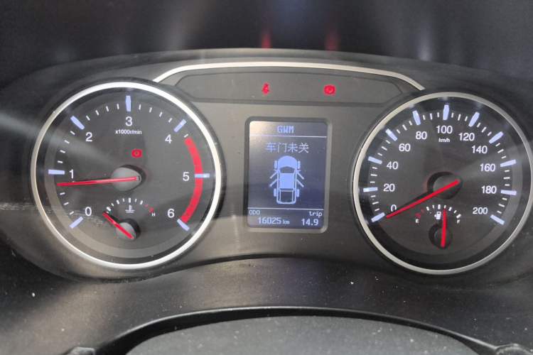 Used Great Wall Wingle 5 2023 2.0T Diesel Two-Wheel Drive Elite Flatbed Truck Instrument Cluster