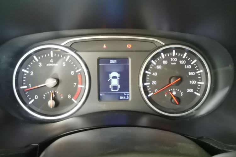 Used Great Wall Wingle 5 2023 "Ganfan" Version 1.5T Gasoline Two-Wheel-Drive Advanced Trim with Long Cargo Bed Instrument Cluster