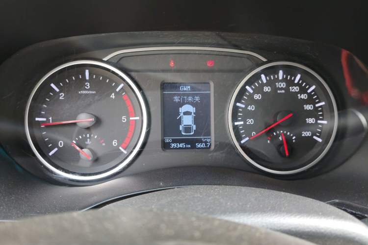 Used Great Wall Wingle 5 2023 2.0T Diesel 4x4 Advanced Big Double Instrument Cluster