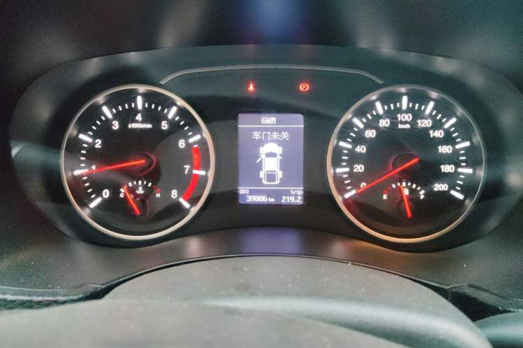 Used Great Wall Wingle 5 2023 "Ganfan" Version 1.5T Gasoline Two-Wheel-Drive Advanced Trim with Long Cargo Bed Instrument Cluster
