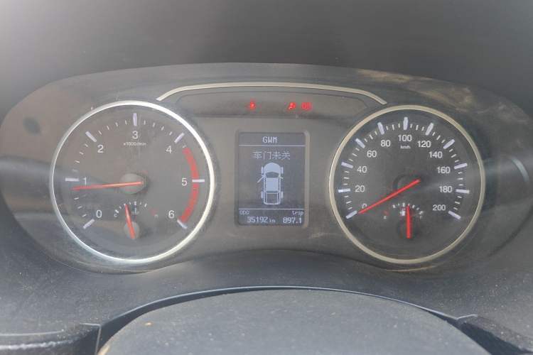 Used Great Wall Wingle 5 2023 2.0T Diesel 4x4 Advanced Big Double Instrument Cluster