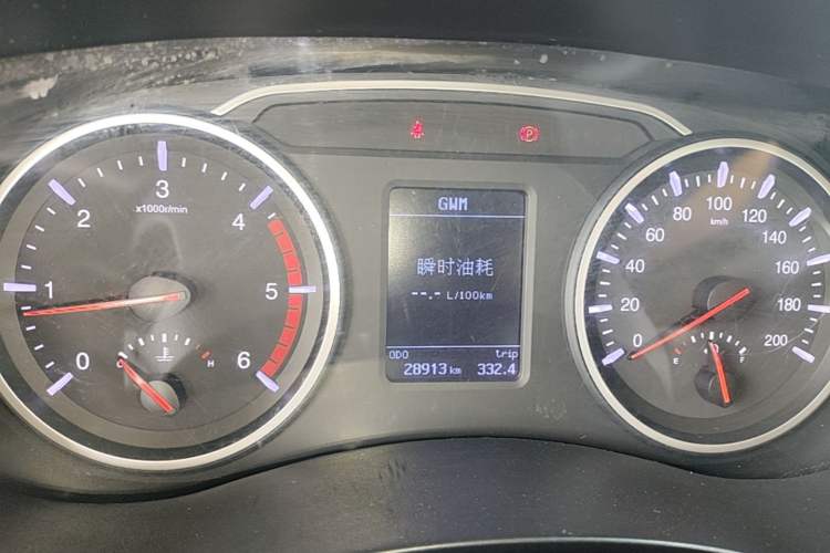Used Great Wall Wingle 5 2023 2.0T Diesel Two-Wheel Drive Elite Plus Instrument Cluster