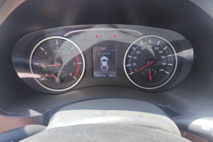 Used Great Wall Wingle 5 2023 2.0T Diesel 4x4 Entry-Level Flatbed Truck Instrument Cluster