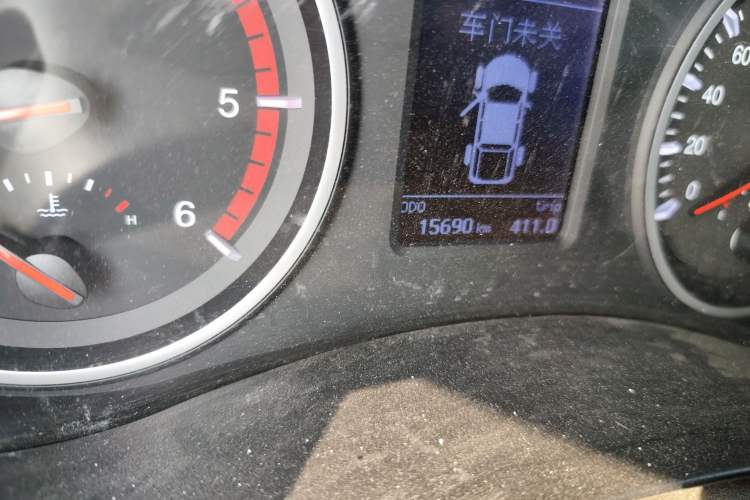 Used Great Wall Wingle 5 2023 2.0T Diesel Two-Wheel Drive Elite Plus Odometer Close Up