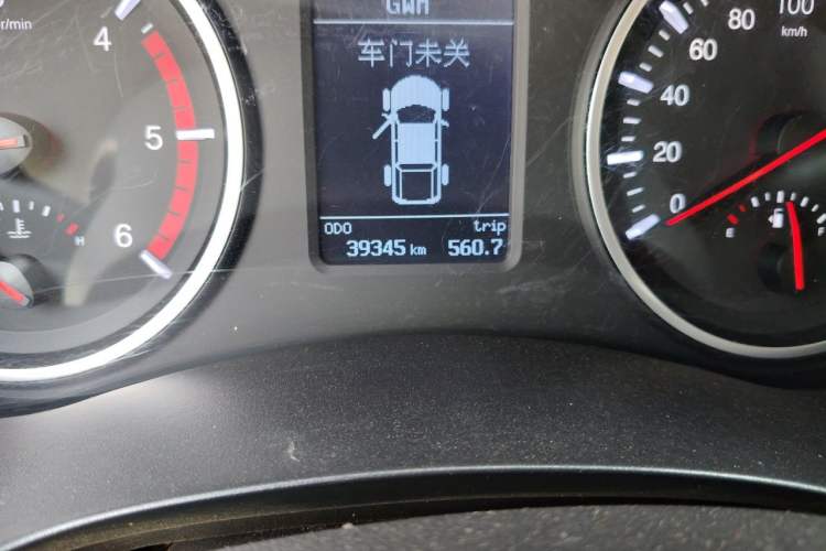 Used Great Wall Wingle 5 2023 2.0T Diesel 4x4 Advanced Big Double Odometer Close Up