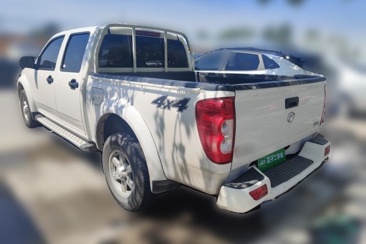 Used Great Wall Wingle 5 2023 2.0T Diesel 4x4 Entry-Level Flatbed Truck Rear Left 45 Deg
