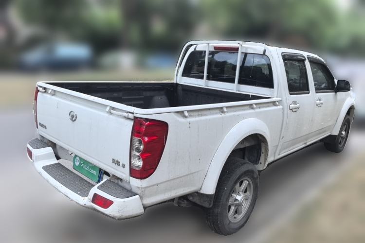 Used Great Wall Wingle 5 2023 2.0T Diesel Two-Wheel Drive Elite Flatbed Truck Rear Right 45 Deg