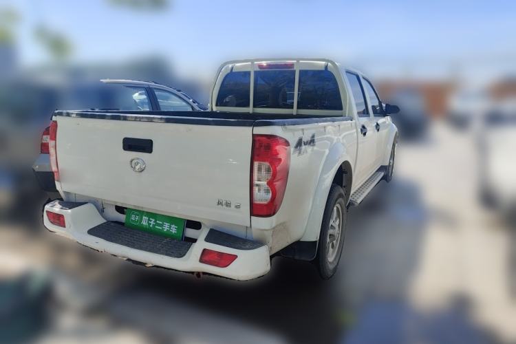 Used Great Wall Wingle 5 2023 2.0T Diesel 4x4 Entry-Level Flatbed Truck Rear Right 45 Deg