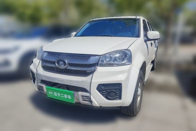 Used Great Wall Wingle 5 2023 2.0T Diesel 4x4 Entry-Level Flatbed Truck