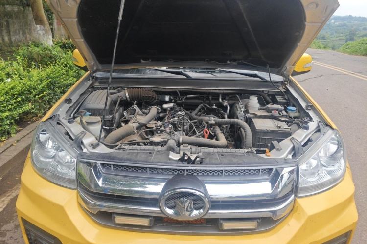 Used Great Wall Wingle 5 2023 2.0T Diesel Two-Wheel Drive Advanced Big Double Engine Bay