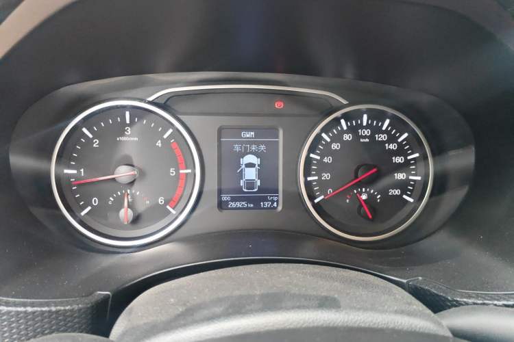 Used Great Wall Wingle 5 2023 2.0T Diesel Two-Wheel Drive Advanced Big Double Instrument Cluster