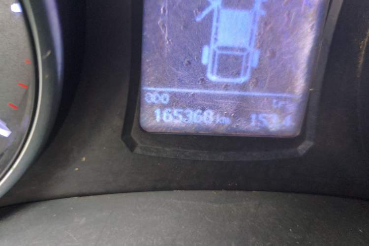 Used Great Wall Wingle 6 2014 2.0T Two-Wheel Drive Elite Version 4D20B Odometer Close Up