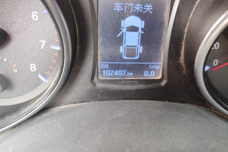 Used Great Wall Wingle 6 2014 2.4L Two-Wheel Drive Elite Version 4G69 Odometer Close Up