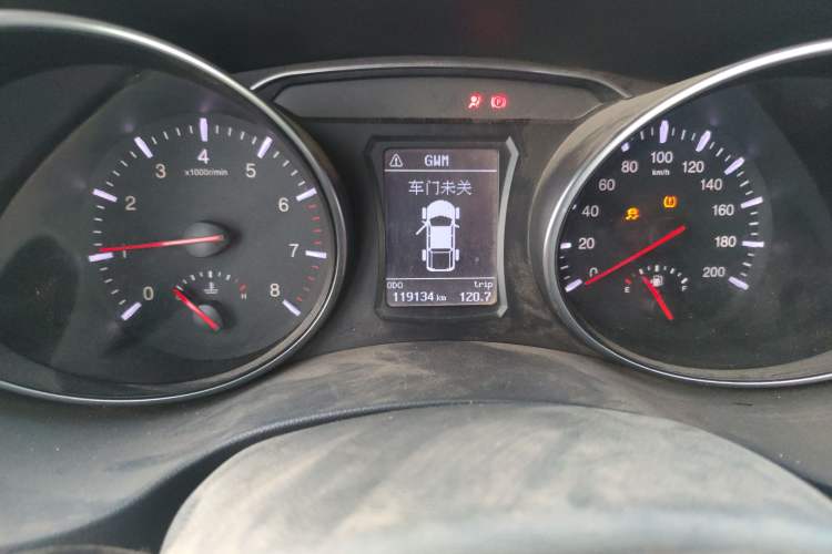 Used Great Wall Wingle 6 2014 2.4L 4x4 Navigation Edition 4G69 Odometer Close Up
