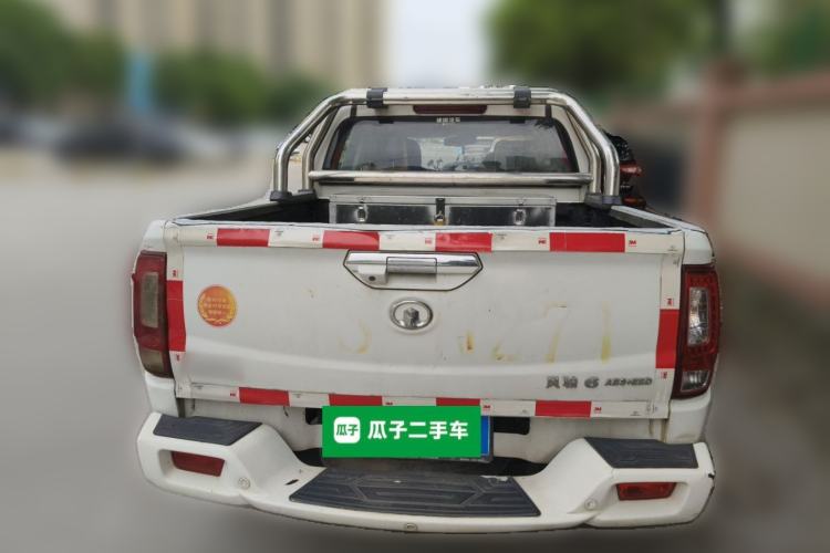 Used Great Wall Wingle 6 2014 2.0T Two-Wheel Drive Navigation Version 4D20B Rear