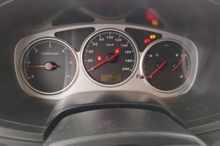Used Great Wall Wingle 6  Odometer Close Up
