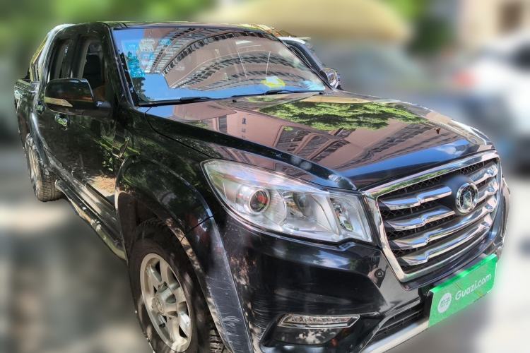 Used Great Wall Wingle 6 2017 2.0T Diesel Two-Wheel Drive Elite Version 4D20B Front Right 45 Deg