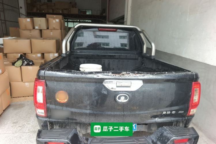 Used Great Wall Wingle 6 2017 2.4L Gasoline Two-Wheel Drive Elite Version 4G69 Trunk