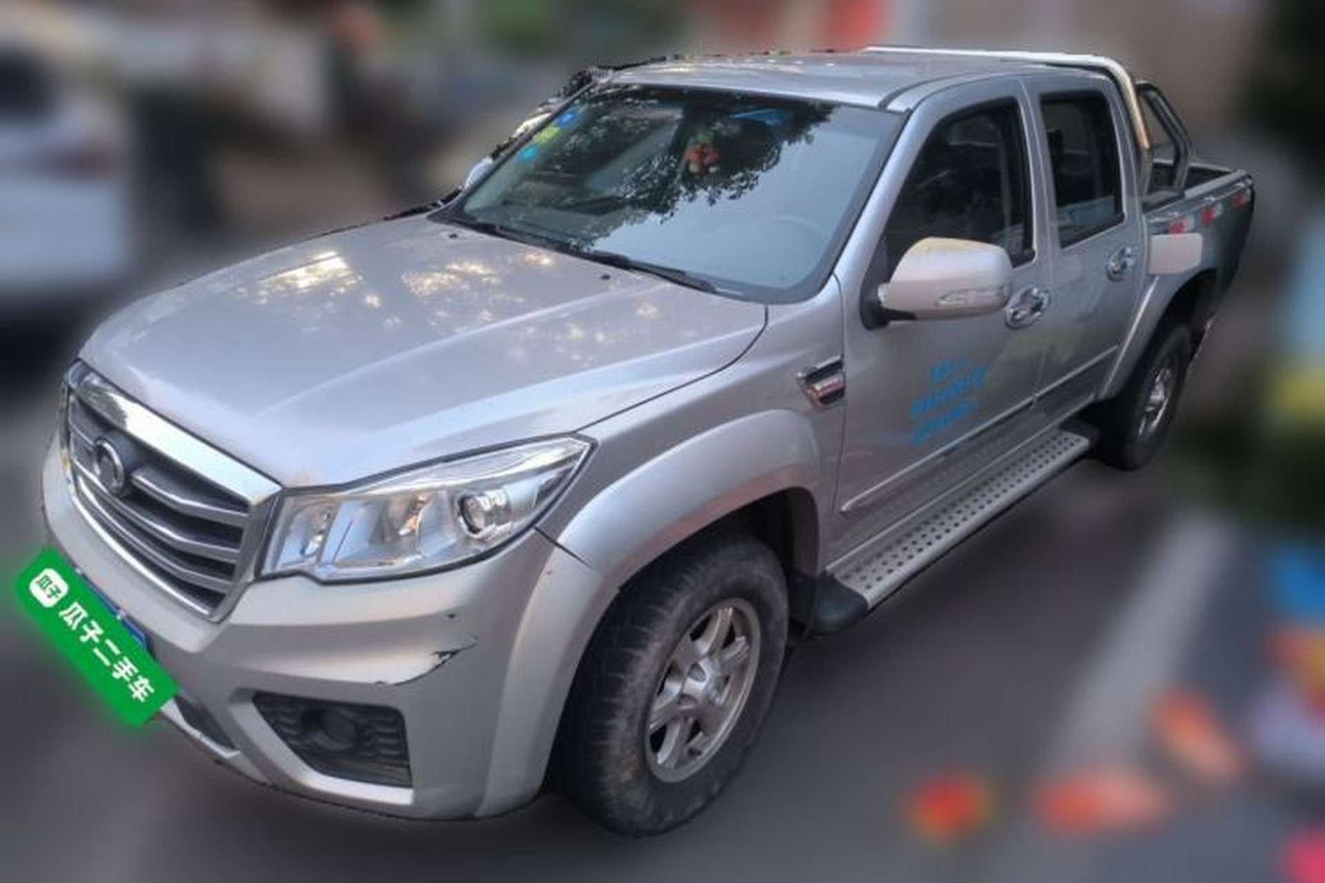 Used Great Wall Wingle 6 2017 2.0T Diesel Two-Wheel Drive Elite Version 4D20D Front Left 45 Deg