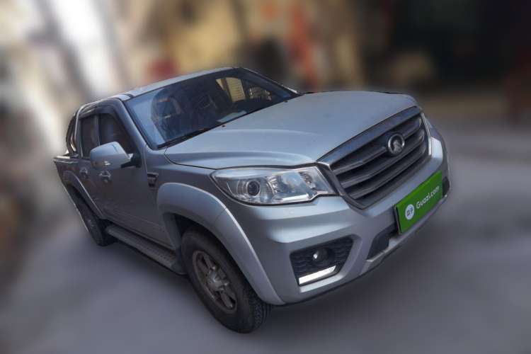 Used Great Wall Wingle 6 2017 2.0T Diesel Two-Wheel Drive Elite Version 4D20D Front Right 45 Deg