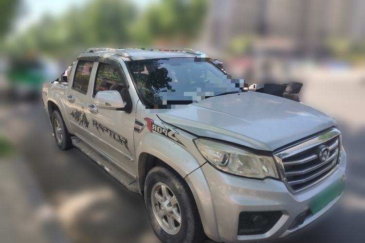 Used Great Wall Wingle 6 2017 2.0T Diesel 4x4 Navigation Version 4D20D Front Right 45 Deg