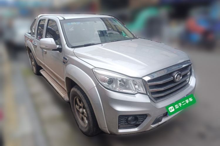 Used Great Wall Wingle 6 2017 2.0T Diesel Two-Wheel Drive Elite Version 4D20B Front Right 45 Deg