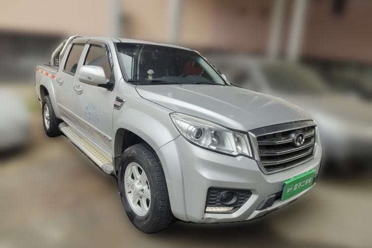 Used Great Wall Wingle 6 2017 2.0T Diesel Two-Wheel Drive Elite Version 4D20B Front Right 45 Deg