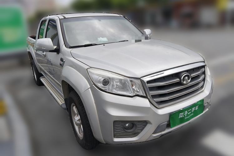 Used Great Wall Wingle 6 2017 2.0T Diesel Two-Wheel Drive Elite Version 4D20B Front Right 45 Deg