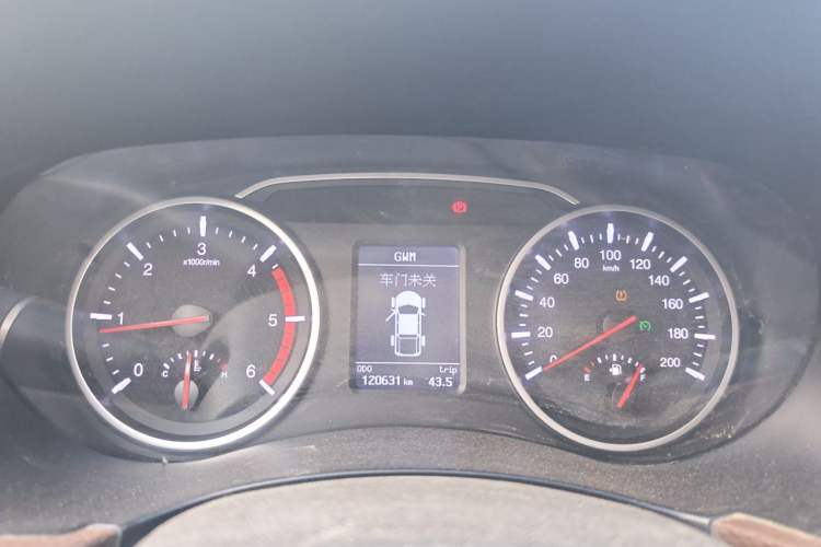 Used Great Wall Wingle 6 2017 2.0T Diesel Two-Wheel Drive Elite Version 4D20D Instrument Cluster
