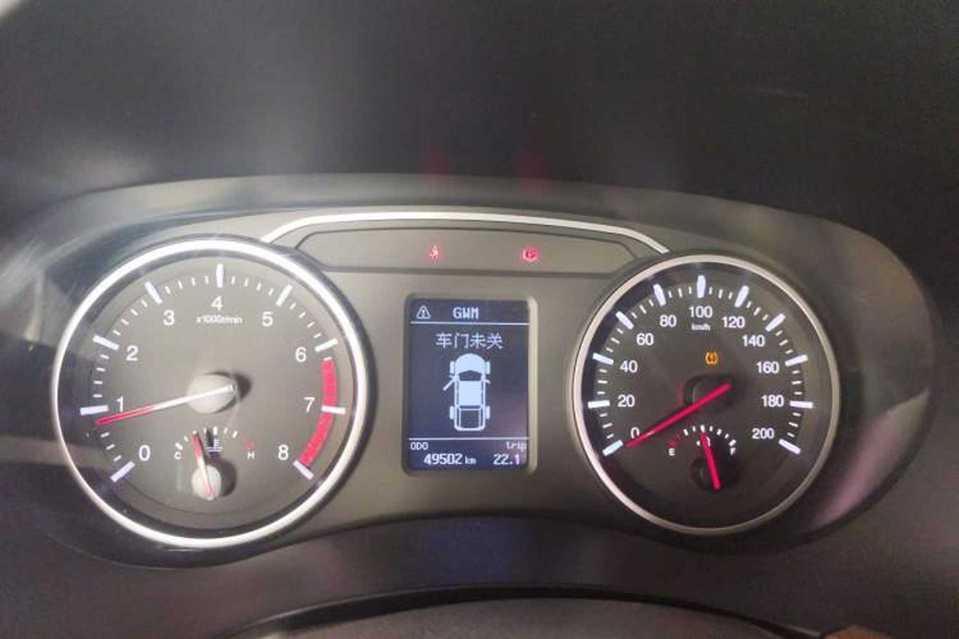 Used Great Wall Wingle 6 2017 2.4L Gasoline 4x4 Elite Version 4G69 Instrument Cluster