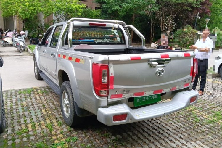 Used Great Wall Wingle 6 2017 2.0T Diesel Two-Wheel Drive Navigation Version 4D20D Rear Left 45 Deg