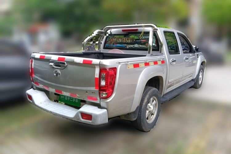 Used Great Wall Wingle 6 2017 2.0T Diesel Two-Wheel Drive Navigation Version 4D20D Rear Right 45 Deg