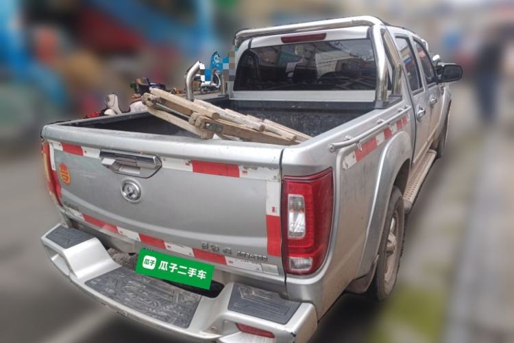 Used Great Wall Wingle 6 2017 2.0T Diesel Two-Wheel Drive Elite Version 4D20B Rear Right 45 Deg