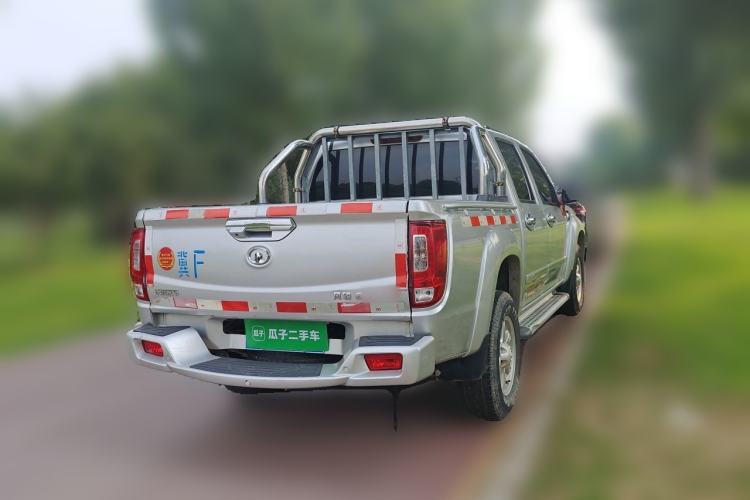 Used Great Wall Wingle 6 2017 2.0T Diesel Two-Wheel Drive Elite Version 4D20B Rear Right 45 Deg
