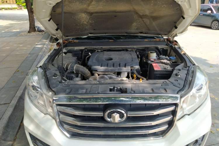 Used Great Wall Wingle 6 2017 2.0T Diesel Two-Wheel Drive Navigation Version 4D20D Engine Bay