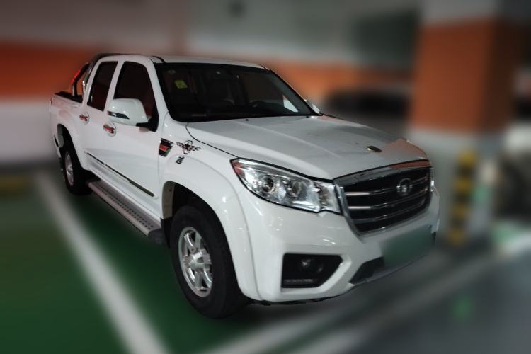 Used Great Wall Wingle 6 2017 2.4L Gasoline Two-Wheel Drive Elite Version 4G69 Front Right 45 Deg