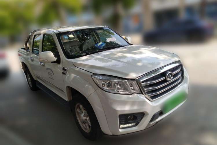 Used Great Wall Wingle 6 2017 2.0T Diesel Two-Wheel Drive Navigation Version 4D20D Front Right 45 Deg