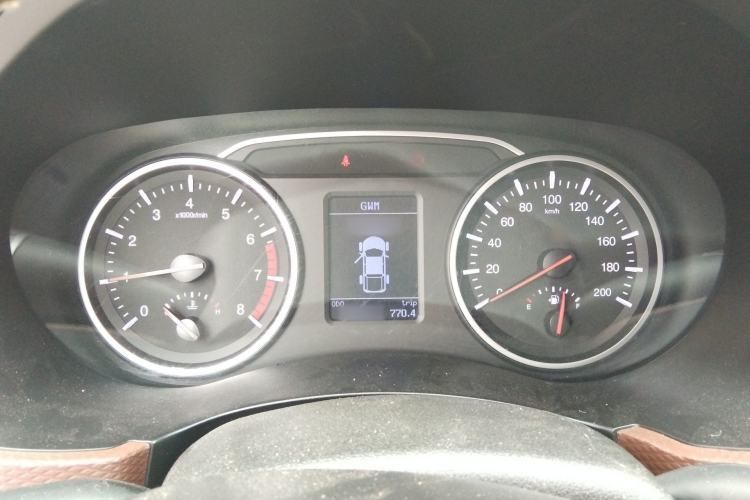Used Great Wall Wingle 6 2017 2.4L Gasoline Two-Wheel Drive Elite Version 4G69 Instrument Cluster