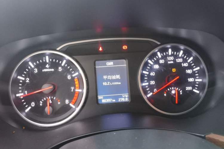 Used Great Wall Wingle 6 2017 2.4L Gasoline Two-Wheel Drive Elite Version 4G69 Instrument Cluster