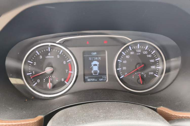 Used Great Wall Wingle 6 2017 2.4L Gasoline Two-Wheel Drive Elite Version 4G69 Instrument Cluster