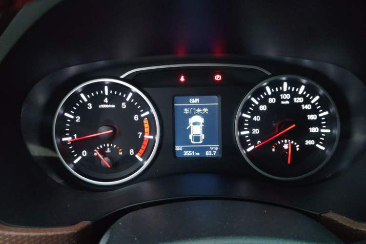 Used Great Wall Wingle 6 2017 2.4L Gasoline Two-Wheel Drive Elite Version 4G69 Instrument Cluster