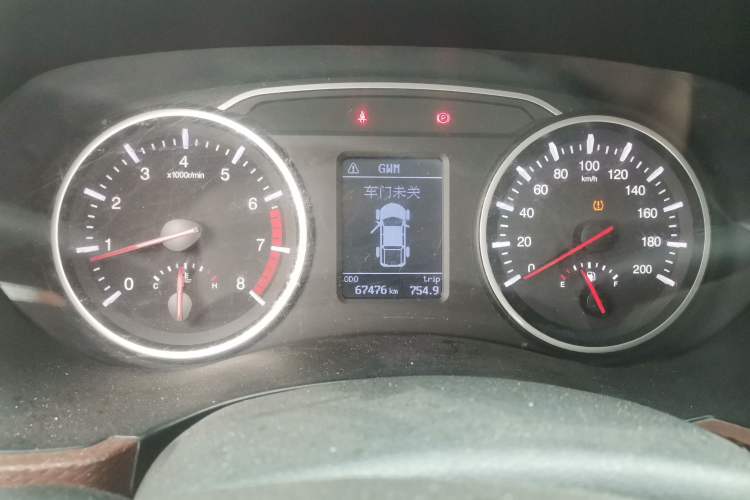 Used Great Wall Wingle 6 2017 2.4L Gasoline Two-Wheel Drive Elite Version 4G69 Instrument Cluster