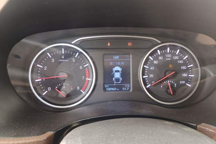 Used Great Wall Wingle 6 2017 2.4L Gasoline Two-Wheel Drive Elite Version 4G69 Instrument Cluster