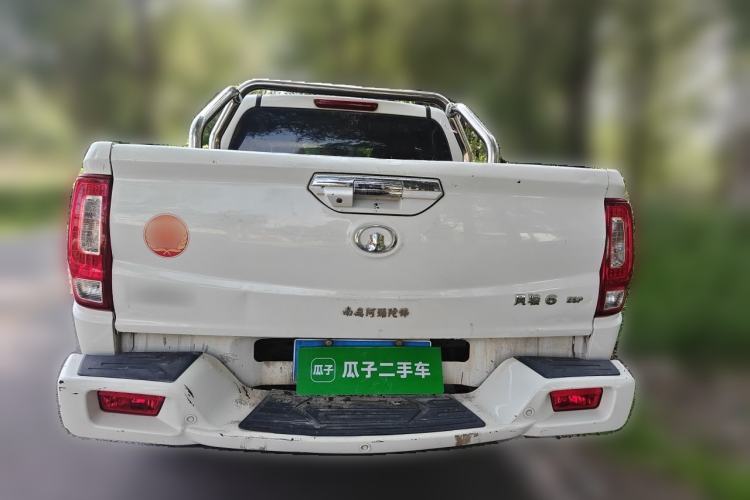 Used Great Wall Wingle 6 2017 2.4L Gasoline Two-Wheel Drive Elite Version 4G69 Rear