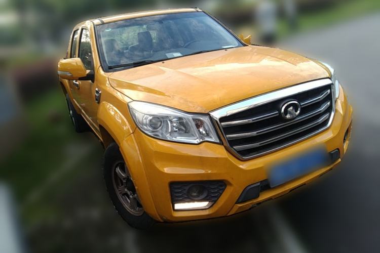 Used Great Wall Wingle 6 2017 2.0T Diesel Two-Wheel Drive Elite Version 4D20B Front Right 45 Deg