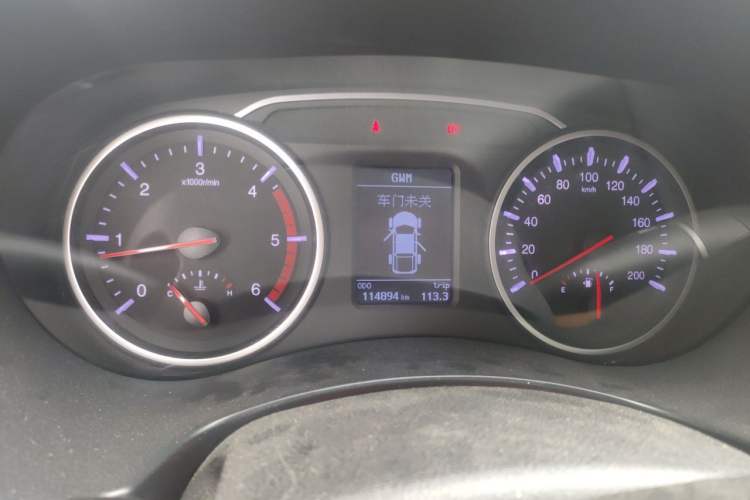 Used Great Wall Wingle 7 2018 2.0T Two-Wheel Drive Elite Version Big Double 4D20D Instrument Cluster