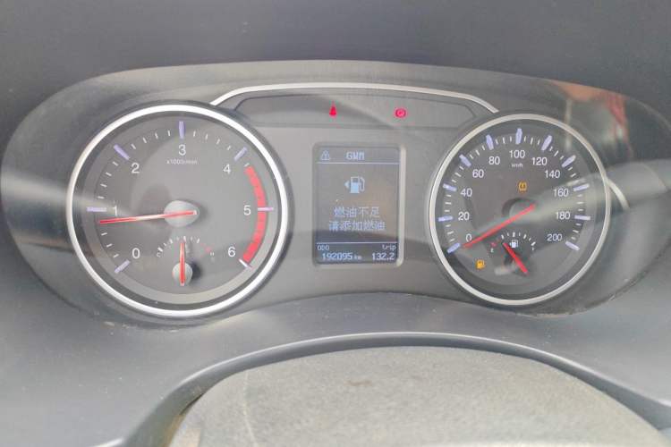 Used Great Wall Wingle 7 2018 2.0T Two-Wheel Drive Elite Version Compact Double-Cab 4D20D Instrument Cluster